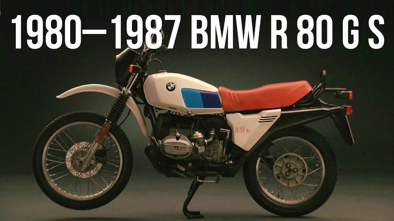 Bmw R80gs adventure motorcycle