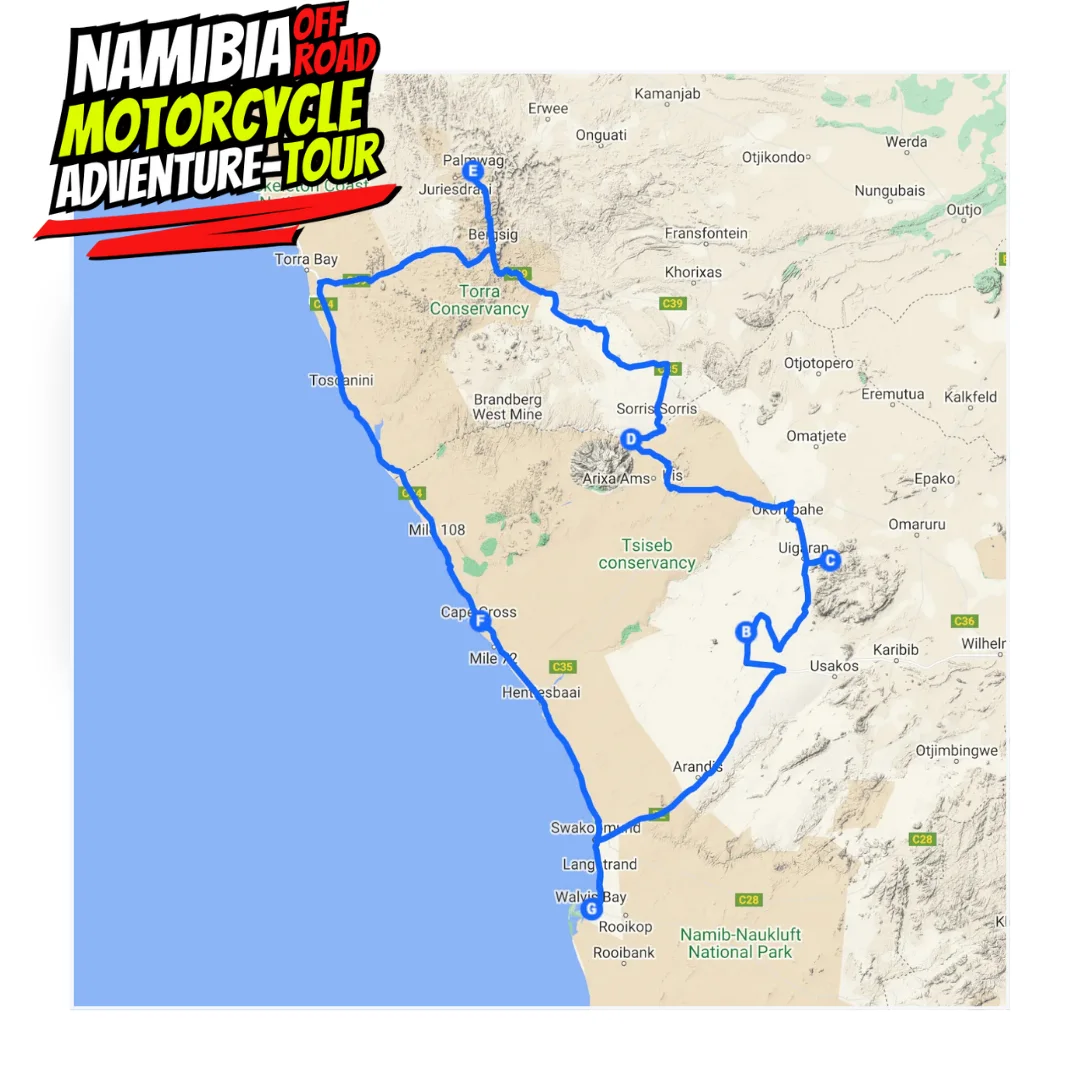NAmibia8DaysOff Day 1