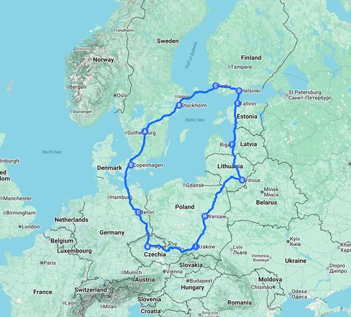 9 Countries In 15-Days