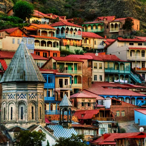Tbilisi Old Town Colorfull