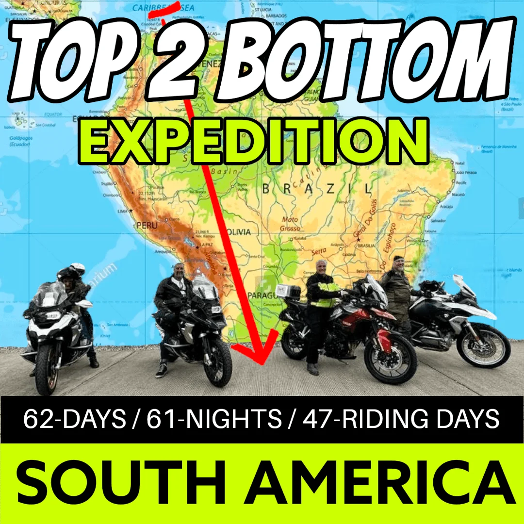 Top 2 Bottom South America