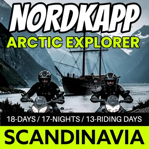 18 DAY NORDKAPP ARCTIC EXPLORER MOTORCYCLE EXPEDITION
