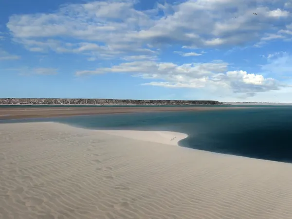 Tidal dunes and lagoon, Laâyoune-Sakia El Hamra region