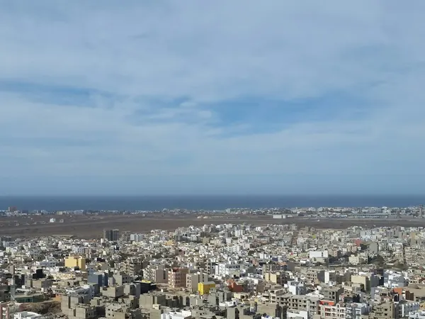Dakar, city view towards the Atlantic