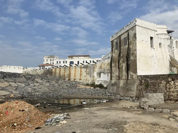 Cape Coast Castle from the shore