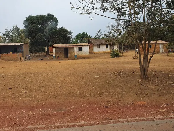 Village on the RN1 in Kongo Central