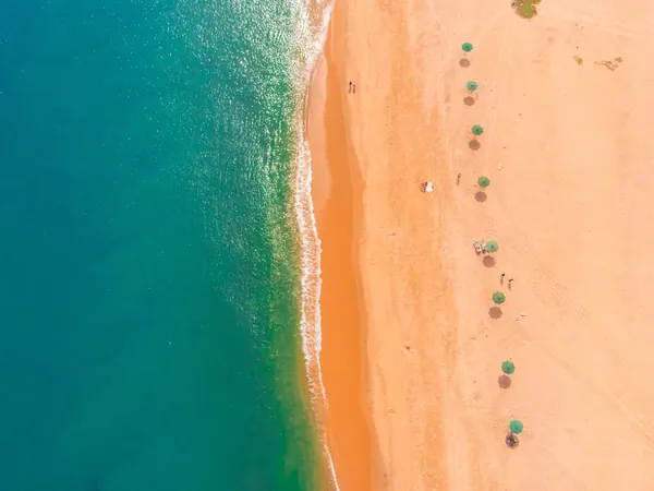 Bengo coast north of Luanda from the air