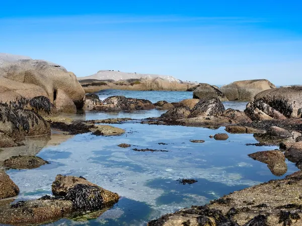 Rock pools on the Paternoster shoreline