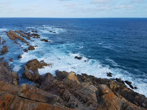Rocky shore at Cape Agulhas