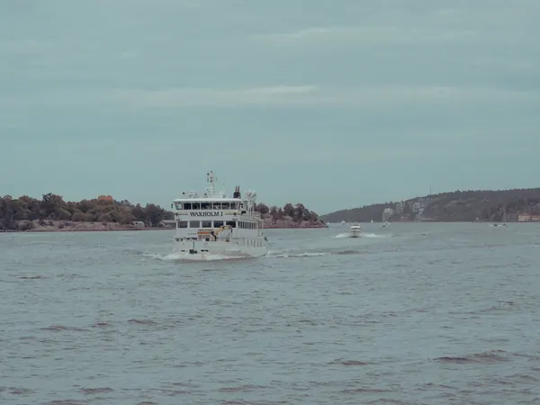 Passenger ferry in the Stockholm archipelago