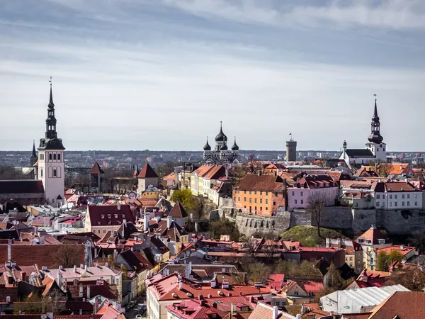 Tallinn Old Town from above