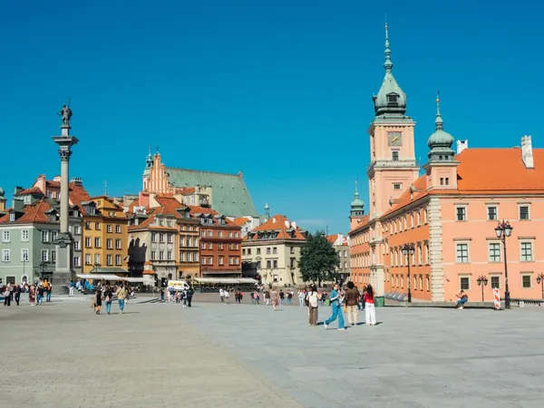 Warsaw, Castle Square and Royal Castle