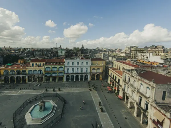 Old Havana, Plaza Vieja from above