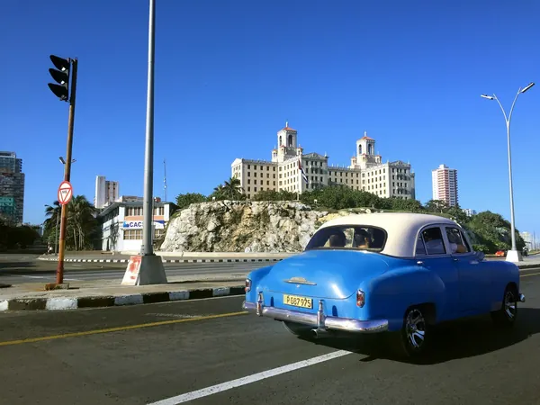 Havana, Hotel Nacional above the Malecón