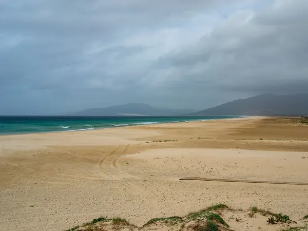 Tarifa, beach on the Strait of Gibraltar