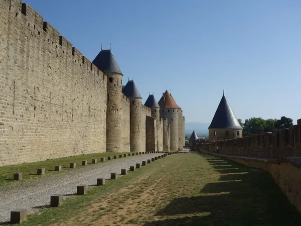 Carcassonne, double ring of medieval walls