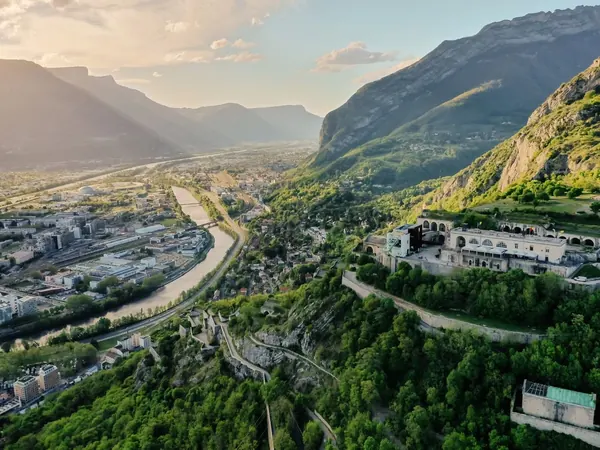Grenoble, the Bastille and the Isère valley