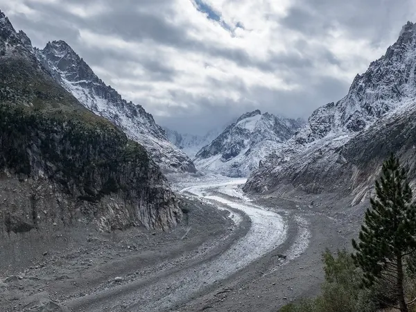 Mer de Glace glacier from Montenvers