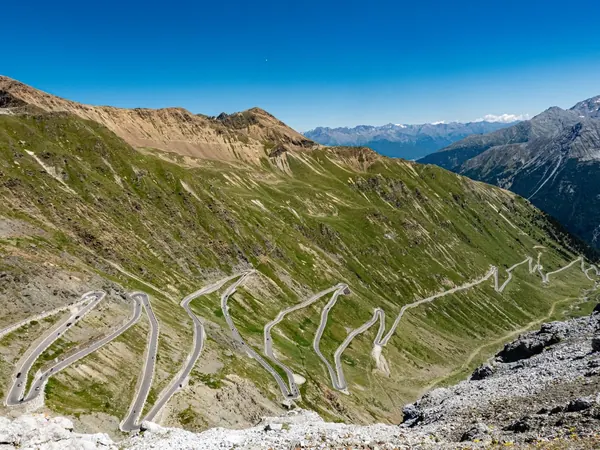 Stelvio Pass hairpins