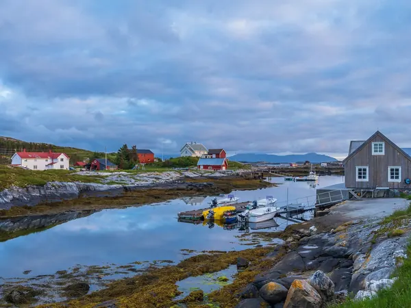 Kristiansund, waterfront houses