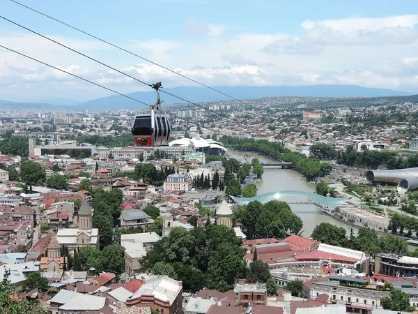 Tbilisi, cable car over the city