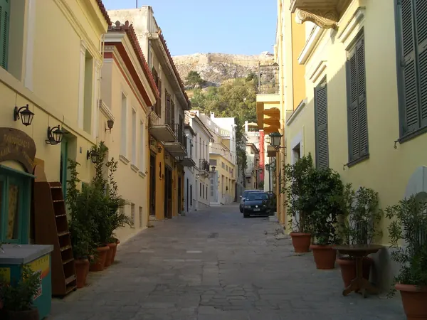 Athens, Plaka old town street
