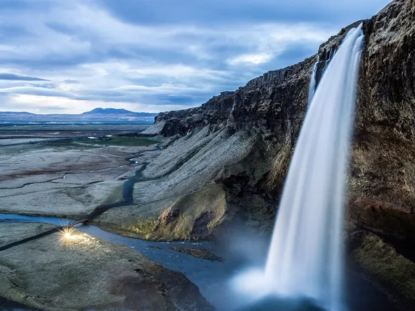 Seljalandsfoss waterfall, south coast