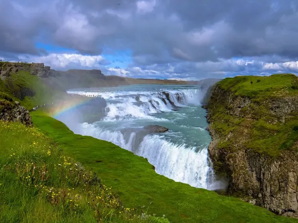 Gullfoss waterfall