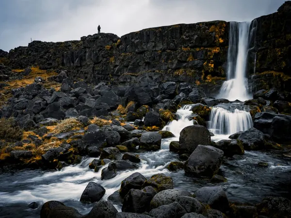 Thingvellir, Oxararfoss waterfall