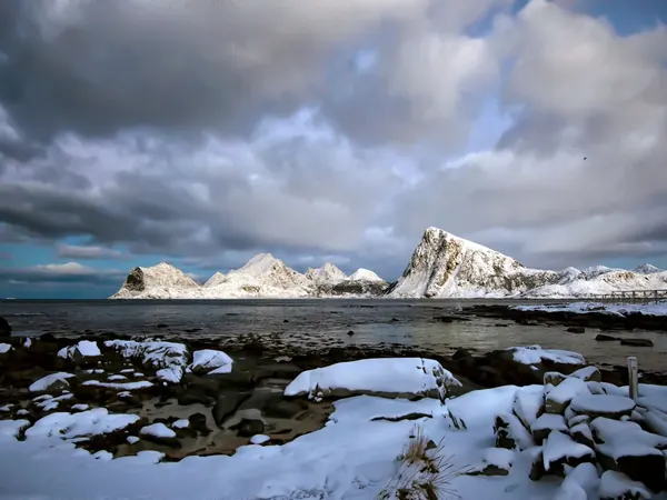 Vestfjorden and the Lofoten mountain wall