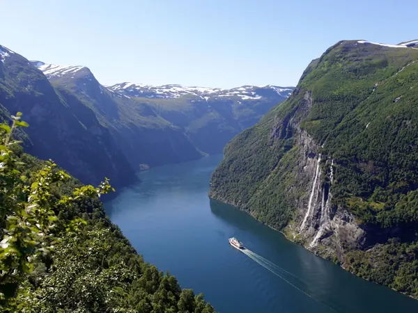 Geirangerfjord and the Seven Sisters waterfall