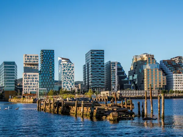 Oslo, Barcode skyline at Bjørvika