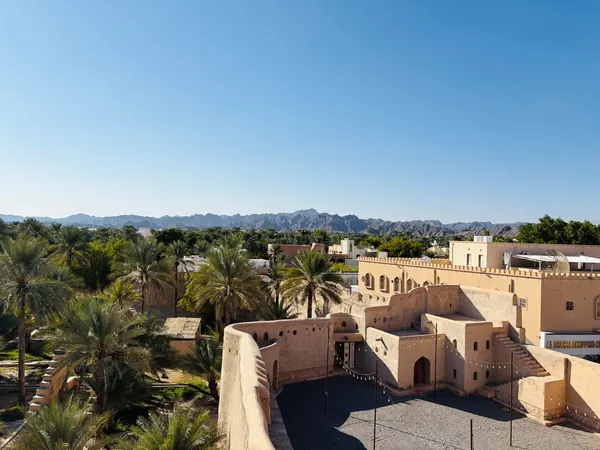 Nizwa Fort and oasis