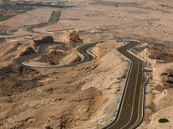 Jebel Hafeet mountain road, Al Ain