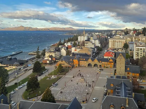 Bariloche Civic Centre and town on Lake Nahuel Huapi