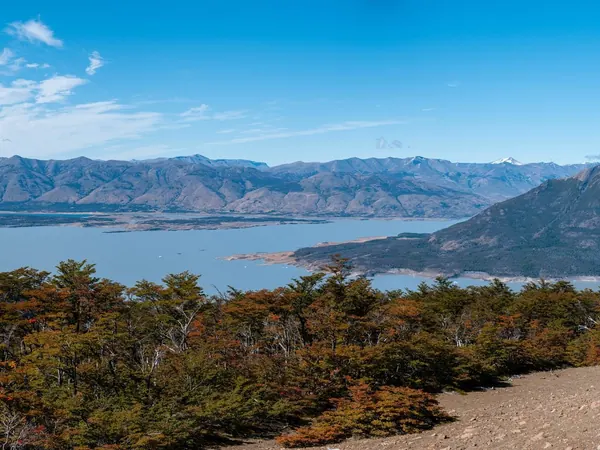 Lago Argentino and the Andes from El Calafate