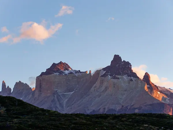 Cuernos del Paine at sunset, Torres del Paine National Park