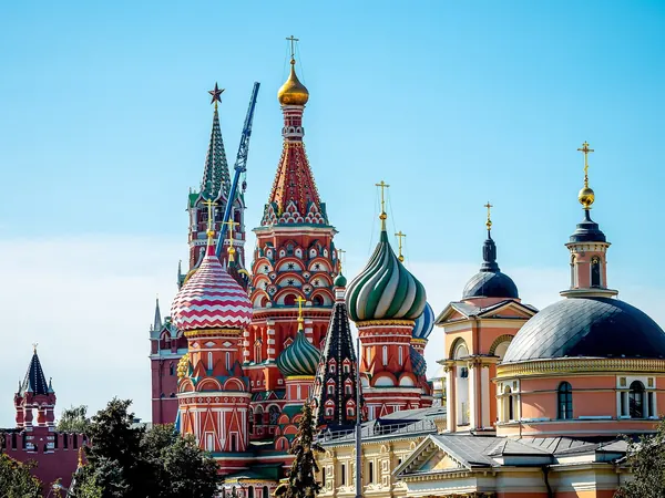 Moscow, Saint Basil's Cathedral on Red Square