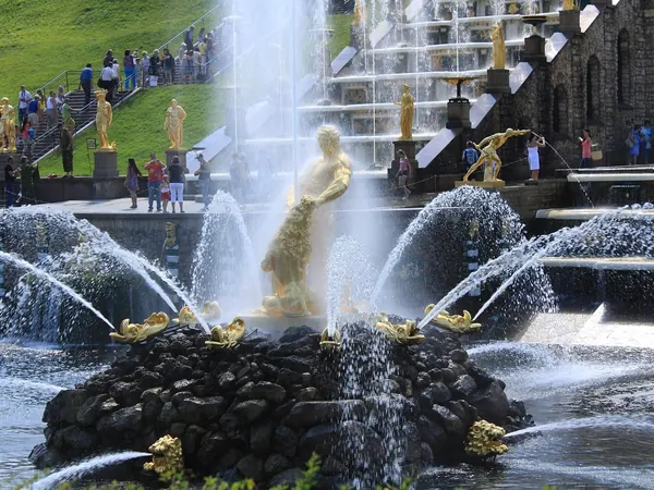 Peterhof, Samson Fountain and Grand Cascade