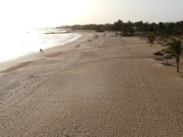 Saly beach at sunrise