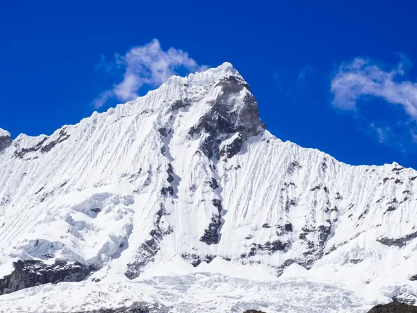 Huascarán, Peru's highest mountain (6,768 m), above Huaraz