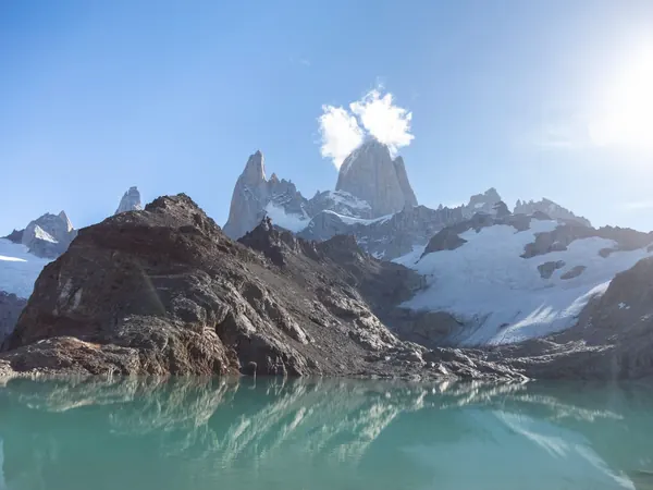Fitz Roy above Laguna de los Tres, El Chaltén