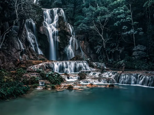 Kuang Si Falls near Luang Prabang