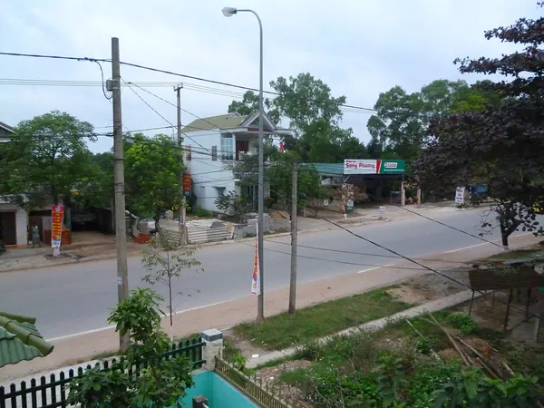Dong Ha, a street in the town centre
