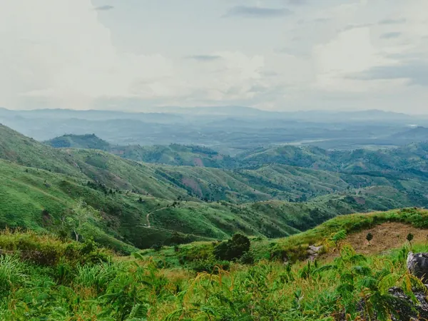 Rolling hills of the Central Highlands, Kon Tum