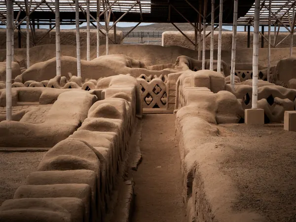 Chan Chan, the adobe city of the Chimú near Trujillo