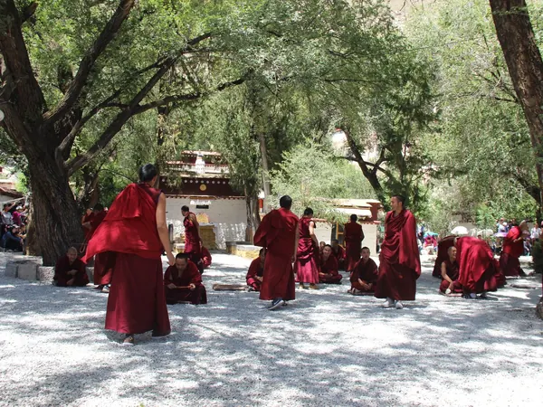 Lhasa, Sera Monastery monks debating