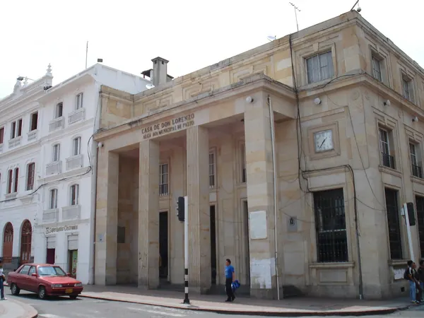 Pasto, historic Alcaldรญa building in the city centre