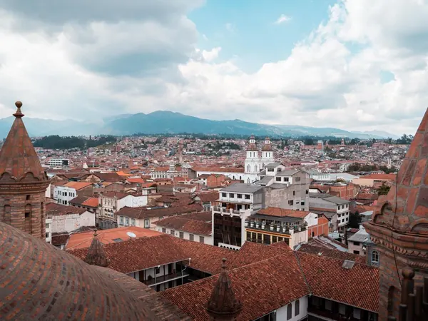Cuenca, colonial centre rooftops (UNESCO)