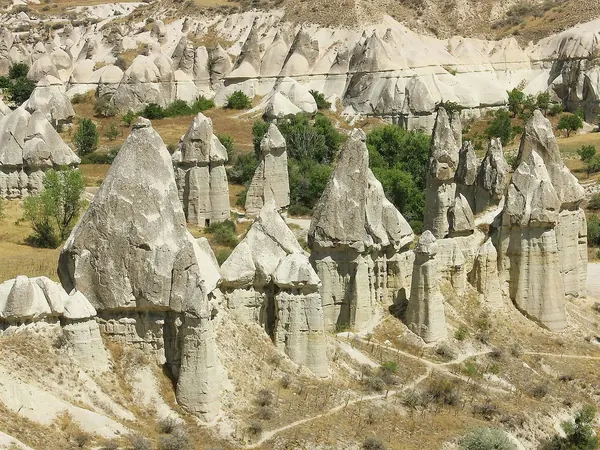 Cappadocia, valley of fairy chimneys near Göreme (Love Valley)